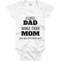 Happy 1st Father's Day Personalised Boys Girls Baby Grow Gift Vest Bodysuit 